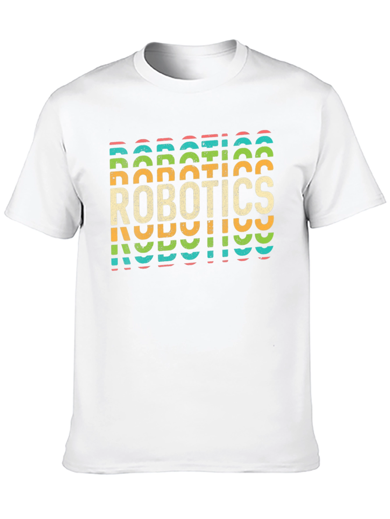 Robotics Retro T-Shirt | Black Cotton Tee