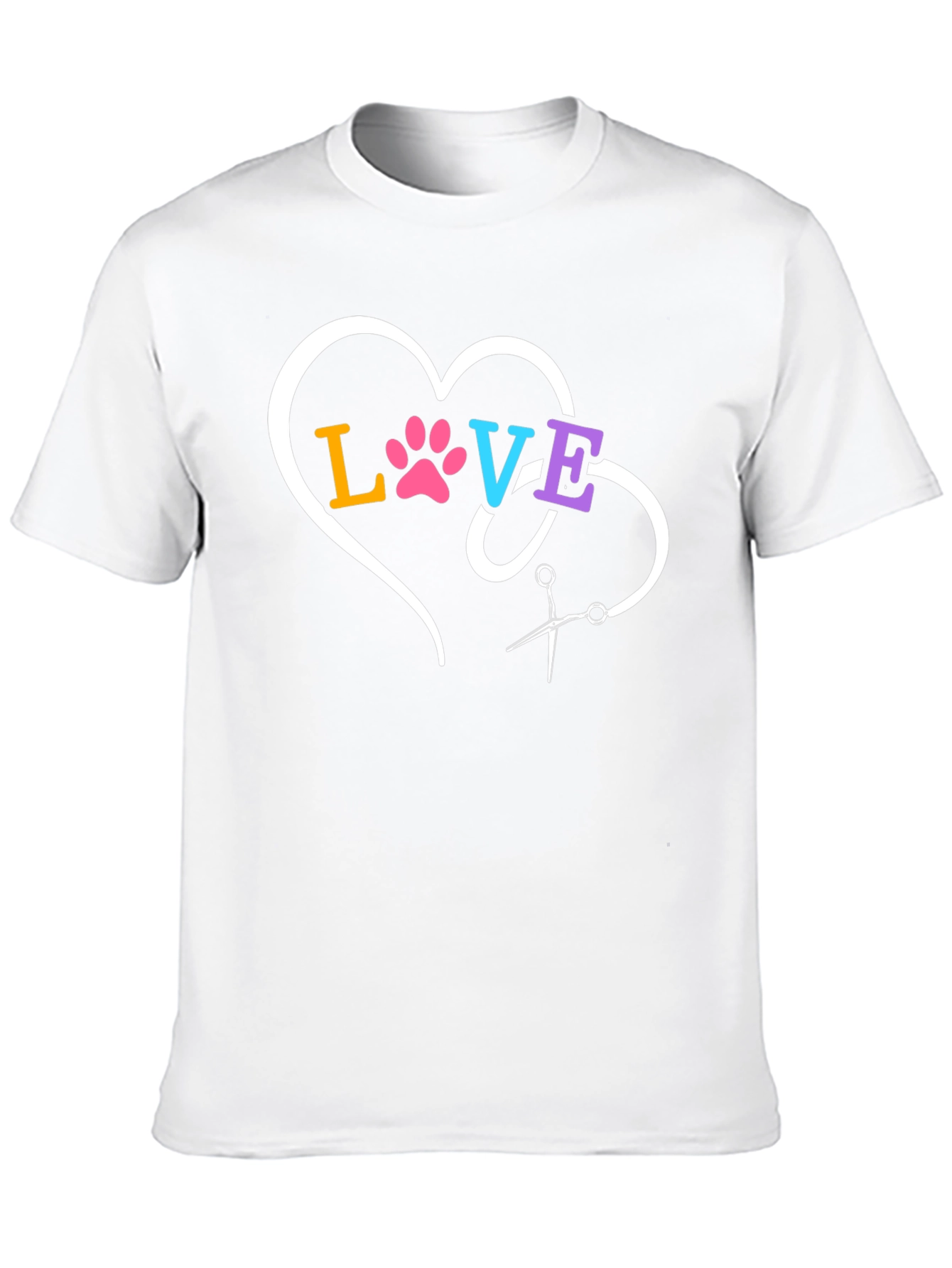 Love Grooming Black T-Shirt