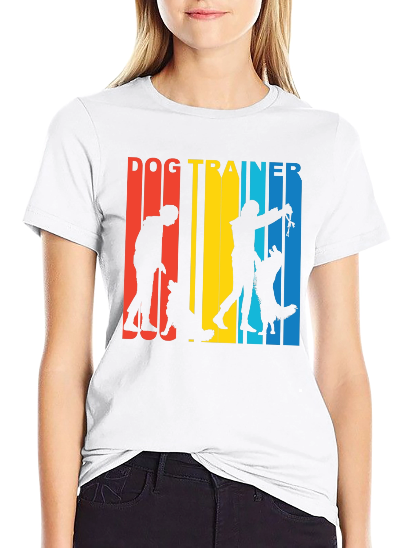 Dog Trainer Graphic Tee - Mens Black T-Shirt