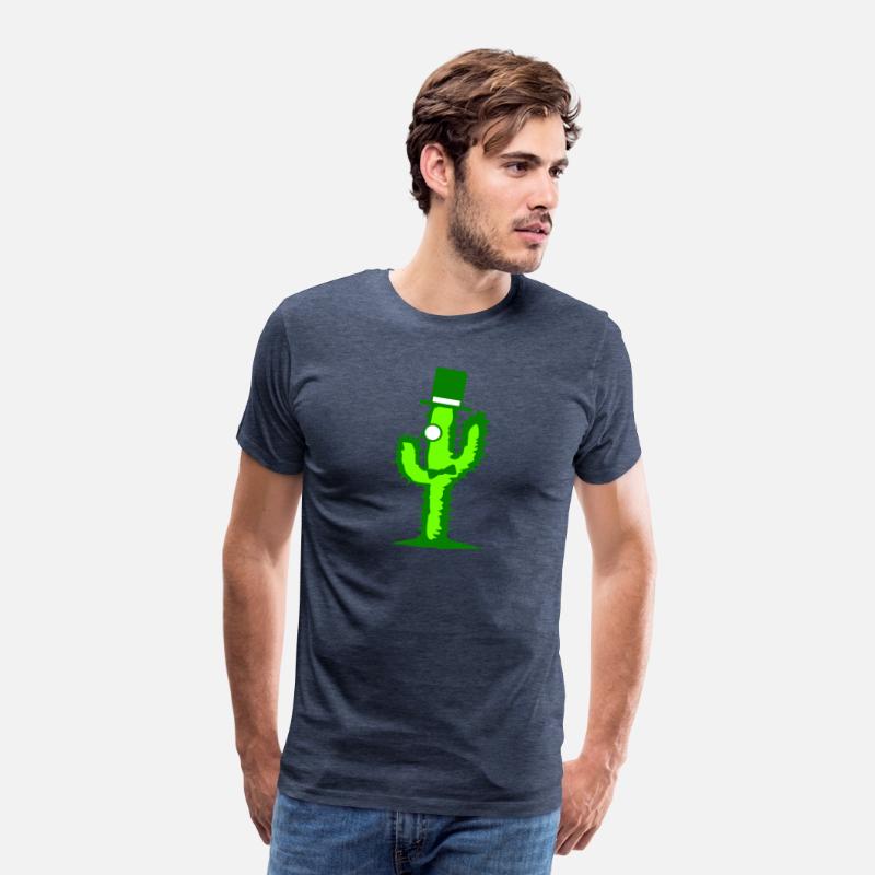 Cactus Sir Genteman Mr. Top Hat Monocle Glasses