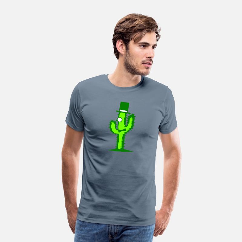 Cactus Sir Genteman Mr. Top Hat Monocle Glasses