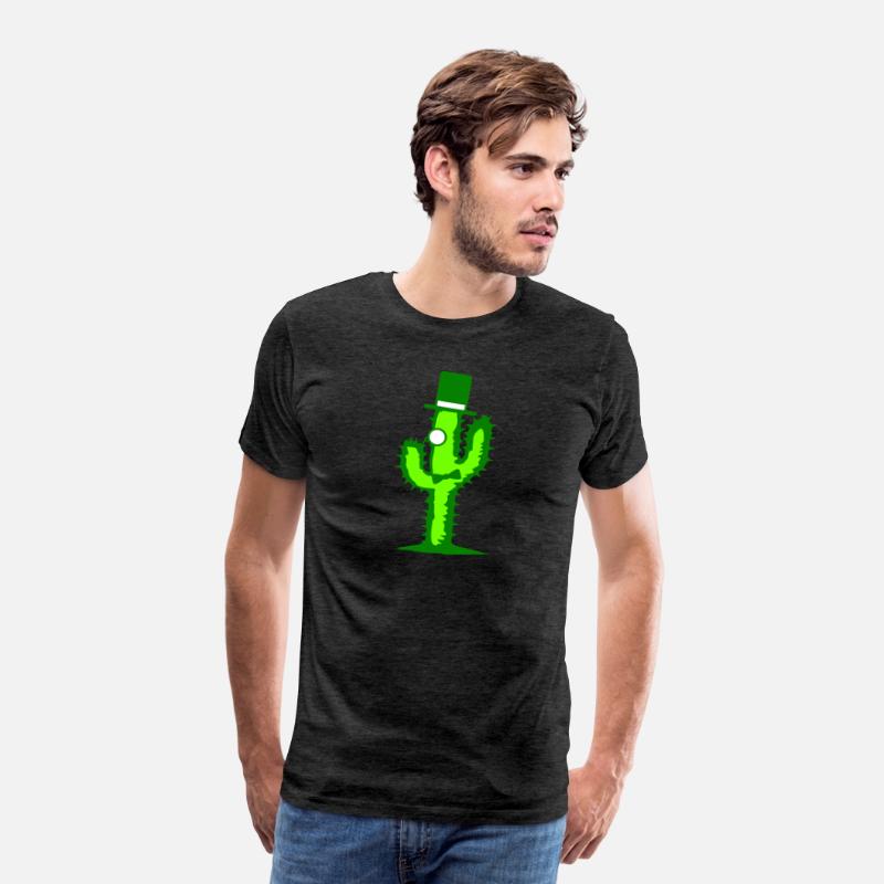 Cactus Sir Genteman Mr. Top Hat Monocle Glasses