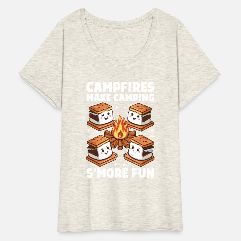 Campfires Make Camping Smore Fun Nature Camp Fire
