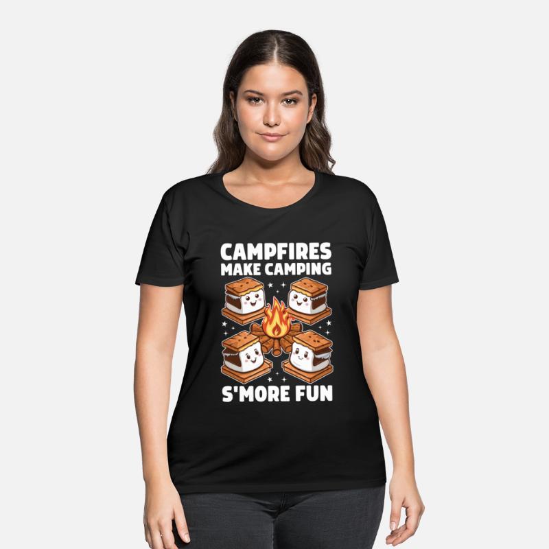 Campfires Make Camping Smore Fun Nature Camp Fire