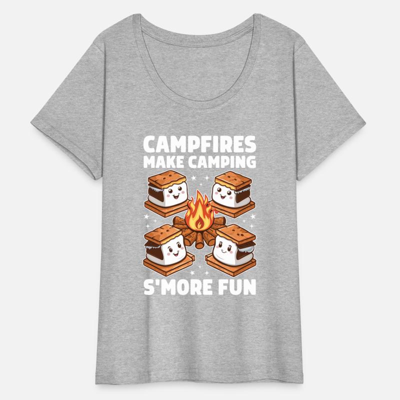 Campfires Make Camping Smore Fun Nature Camp Fire