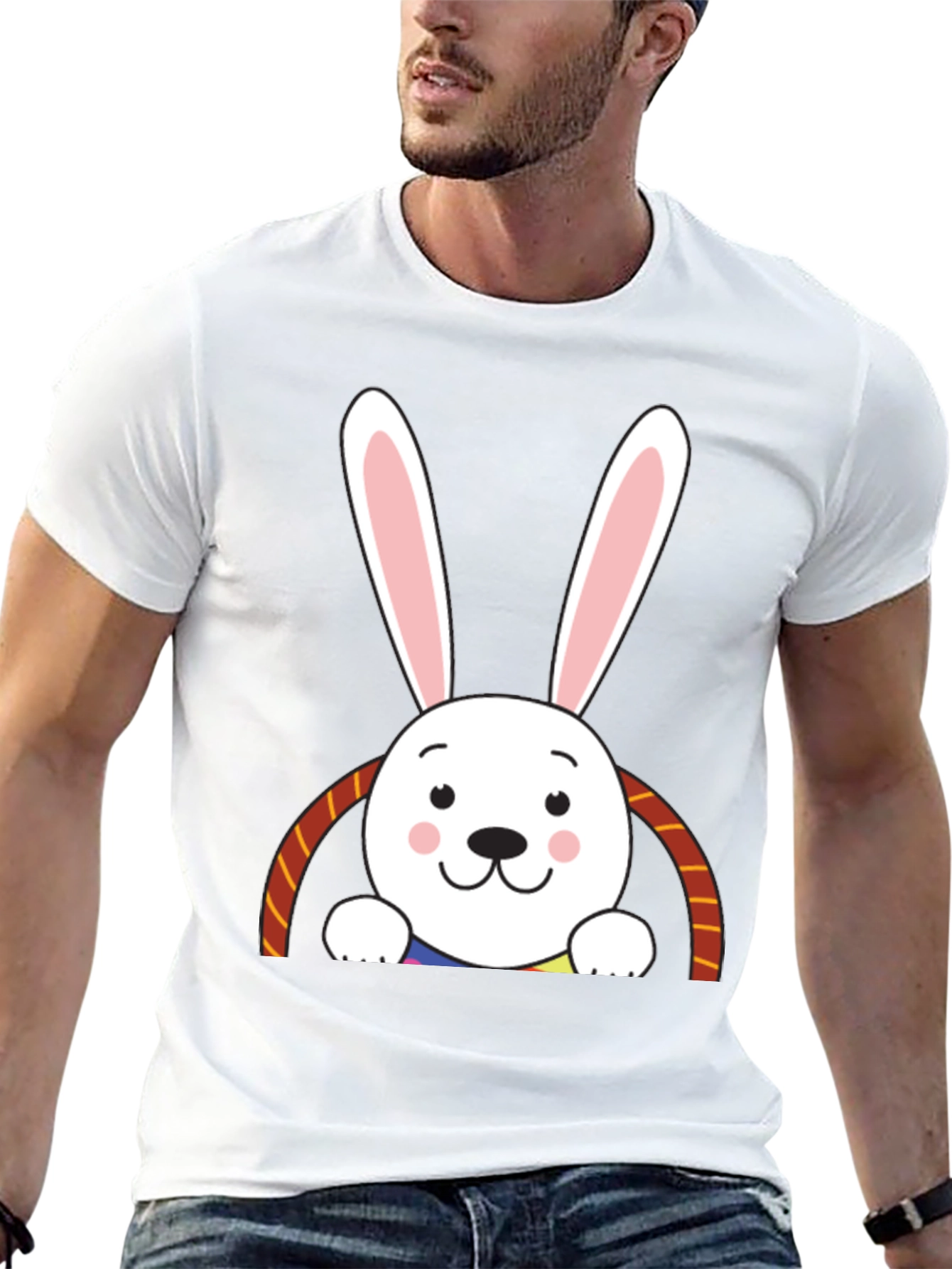 Bunny Rainbow Pride Graphic Tee