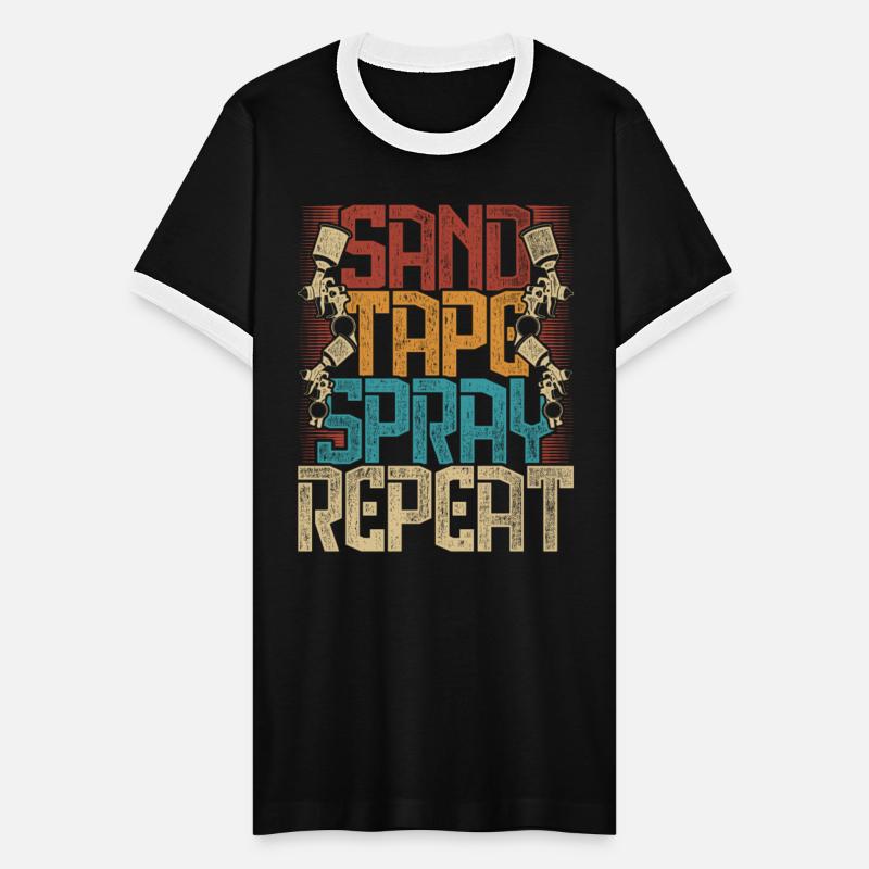 Car Painter Sand Tape Spray Repeat