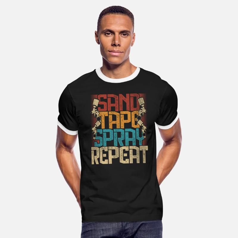 Car Painter Sand Tape Spray Repeat