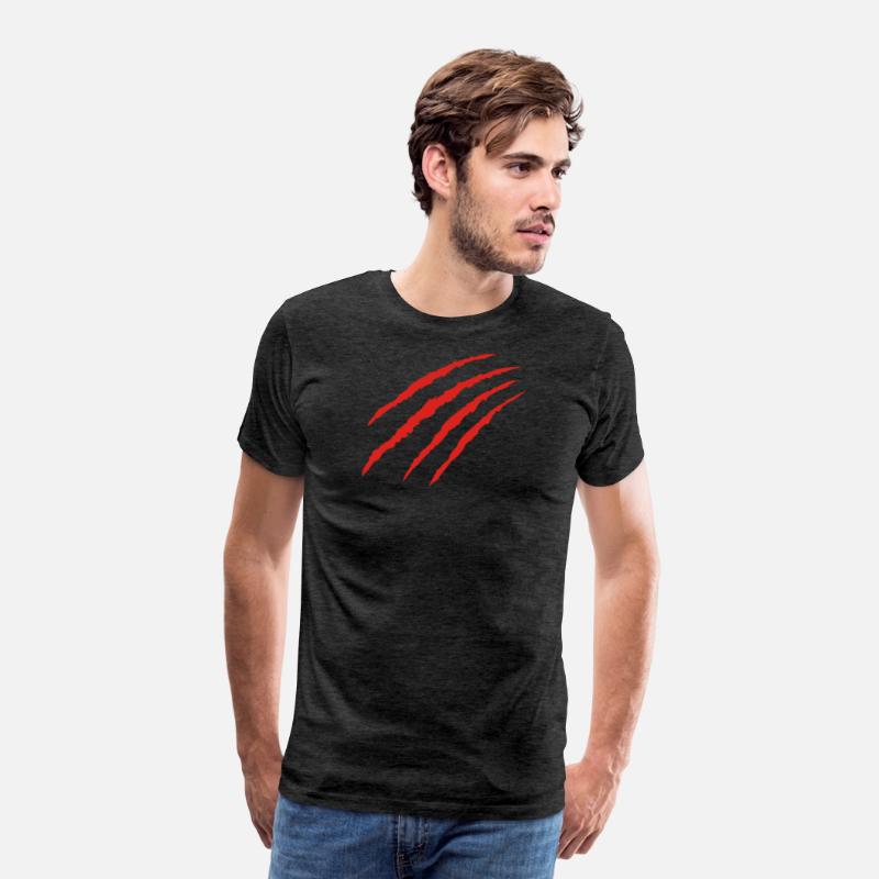 Cat Claw Marks (Red)