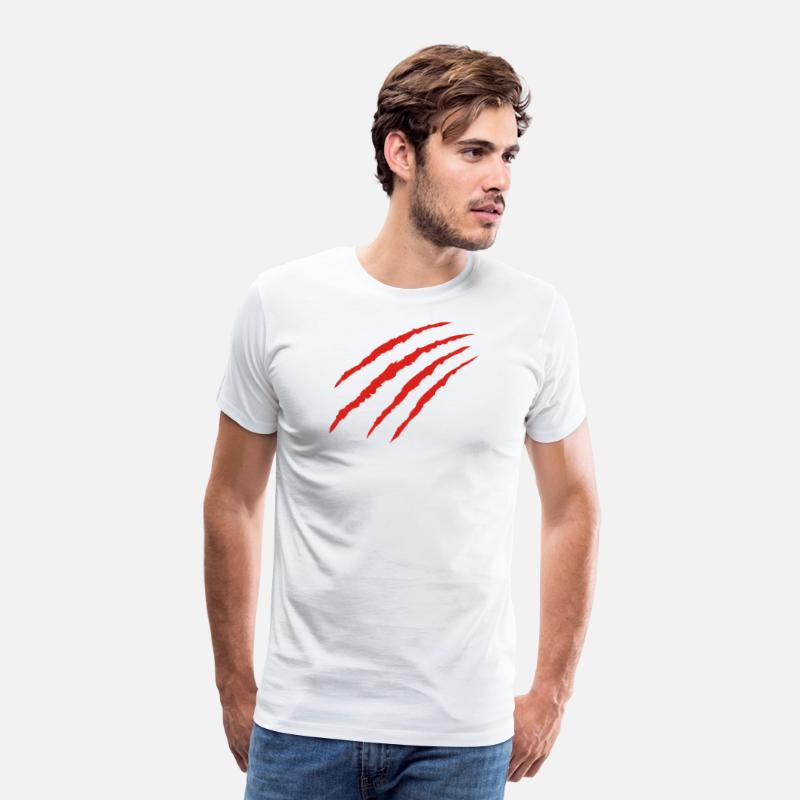 Cat Claw Marks (Red)