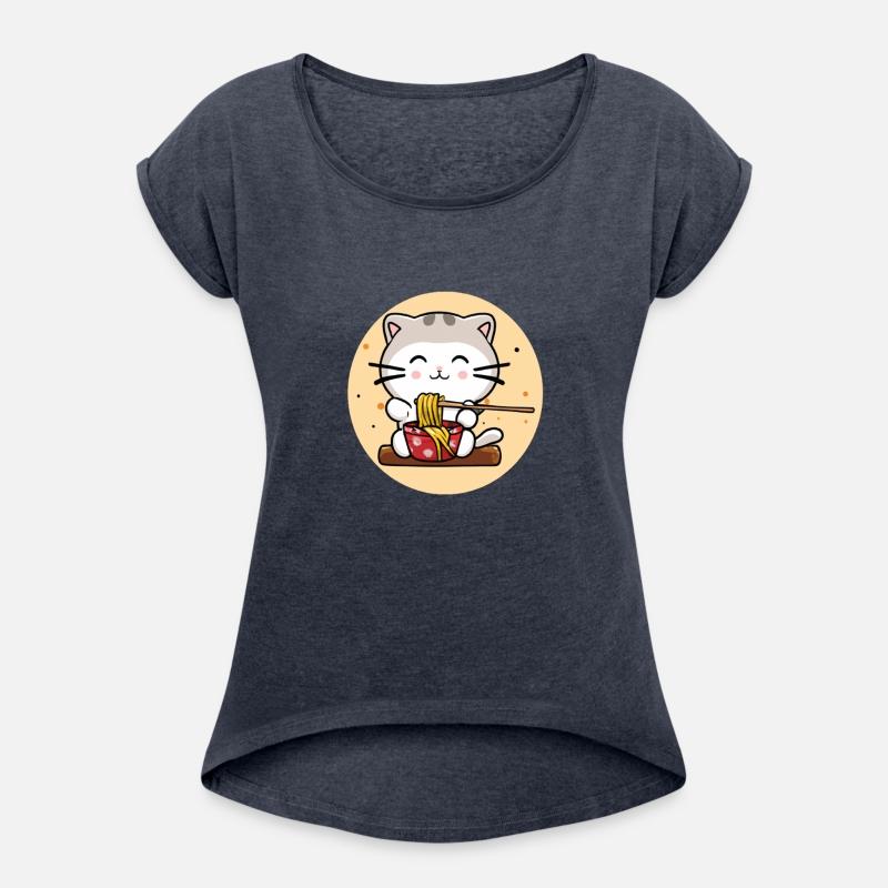 Cat Eating Spaghetti