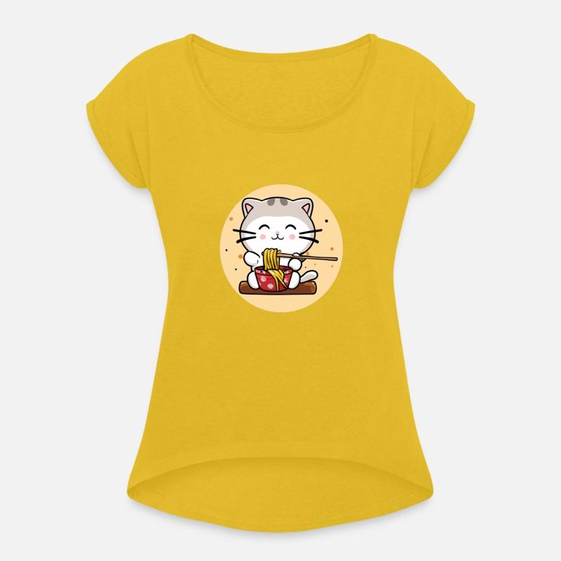 Cat Eating Spaghetti