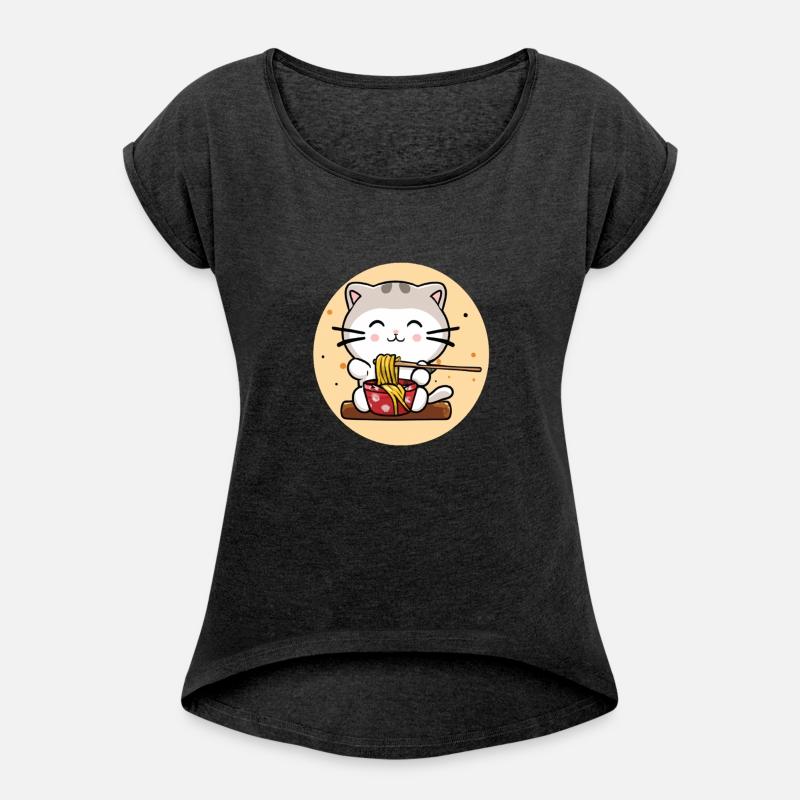 Cat Eating Spaghetti