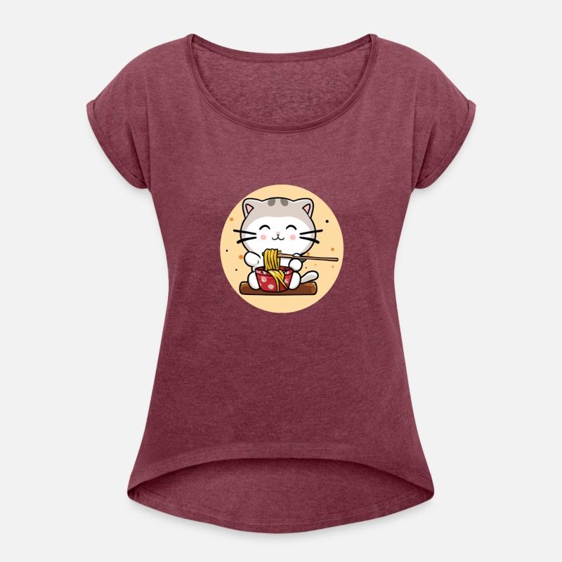 Cat Eating Spaghetti