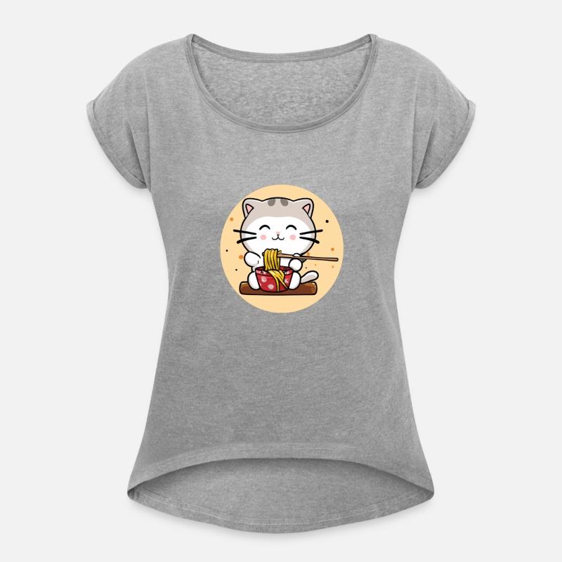 Cat Eating Spaghetti