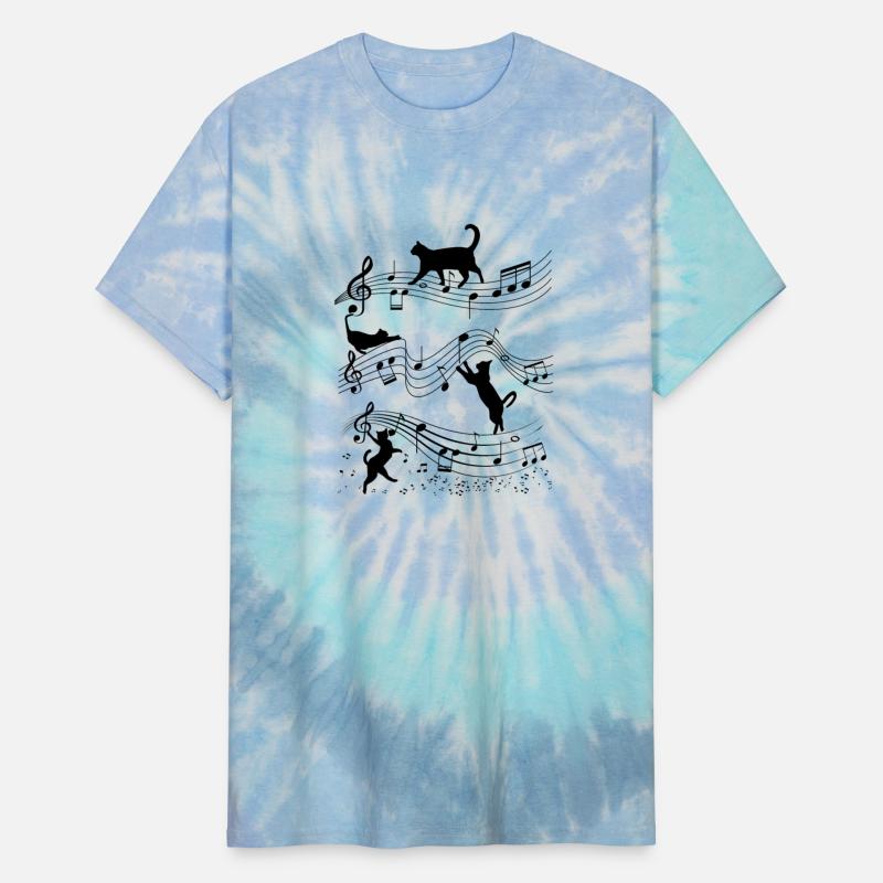 Cat Music Notes Musician Outfit! Piano, Flute