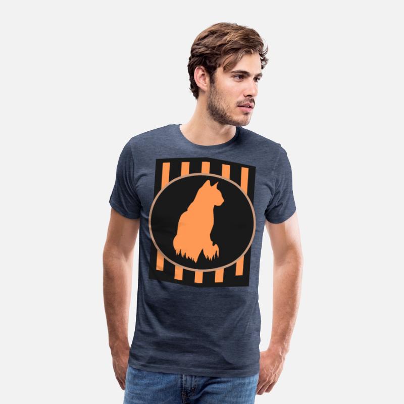 Cat Shadow Strip Badge Classic T-Shirt