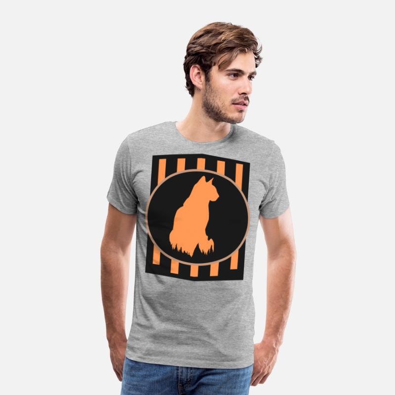 Cat Shadow Strip Badge Classic T-Shirt