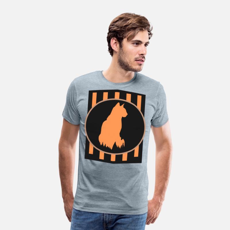 Cat Shadow Strip Badge Classic T-Shirt