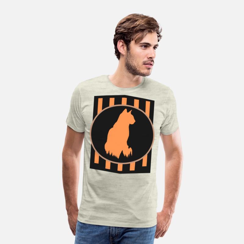 Cat Shadow Strip Badge Classic T-Shirt