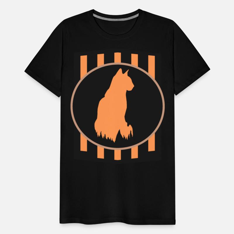 Cat Shadow Strip Badge Classic T-Shirt