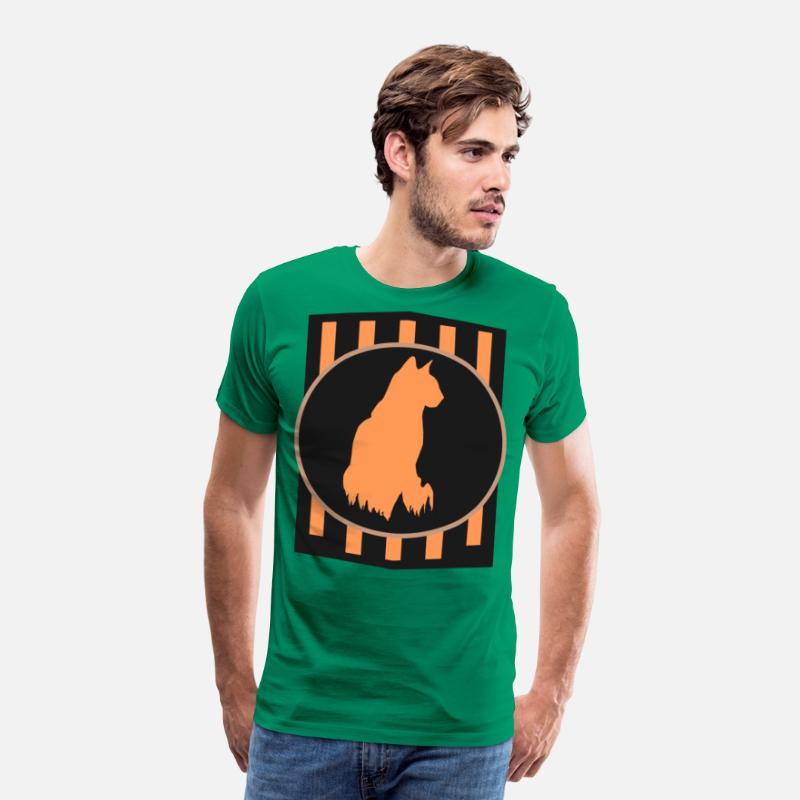 Cat Shadow Strip Badge Classic T-Shirt