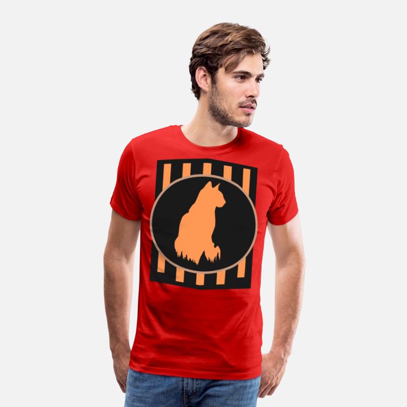 Cat Shadow Strip Badge Classic T-Shirt