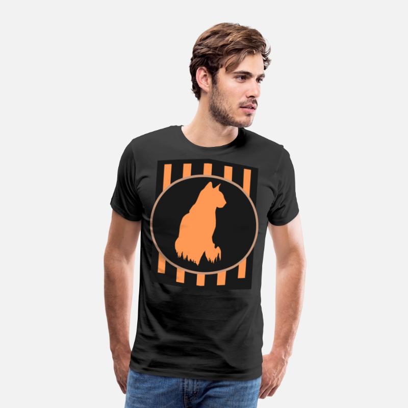 Cat Shadow Strip Badge Classic T-Shirt