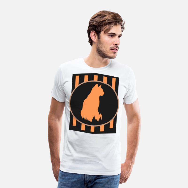 Cat Shadow Strip Badge Classic T-Shirt