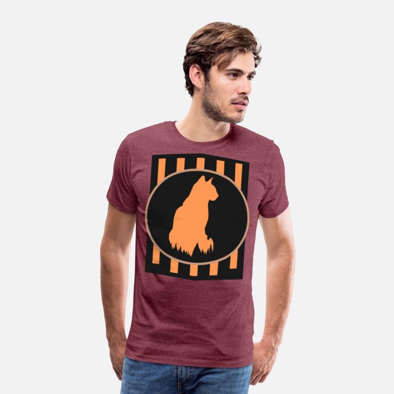 Cat Shadow Strip Badge Classic T-Shirt