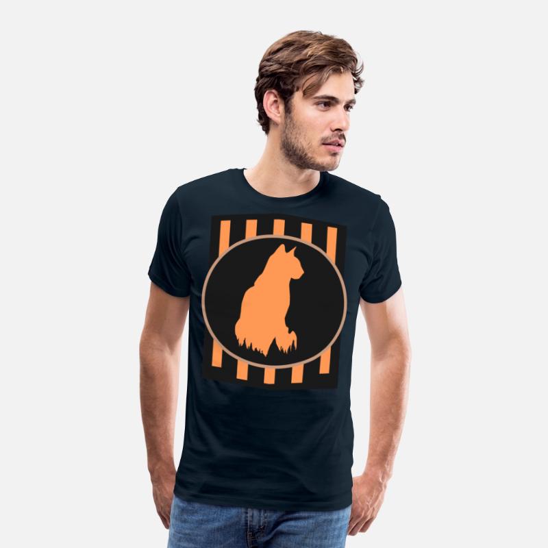 Cat Shadow Strip Badge Classic T-Shirt
