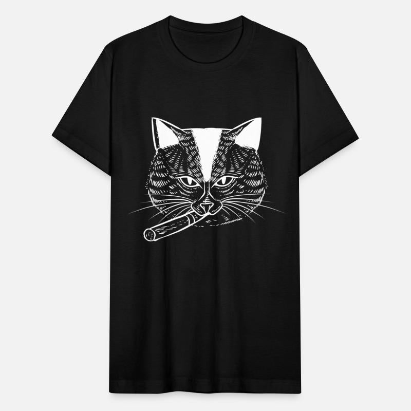 Cat with Cigar Cat Mom Gift