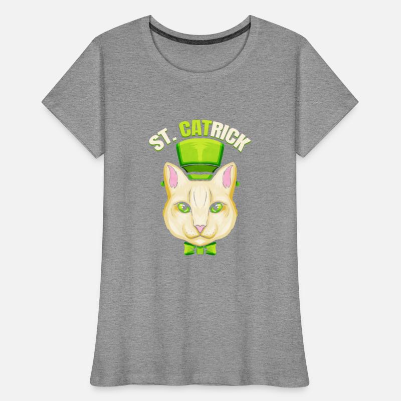 Cat With Green Loop And Cylinder Hat St Catrick