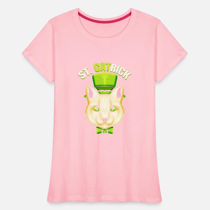 Cat With Green Loop And Cylinder Hat St Catrick
