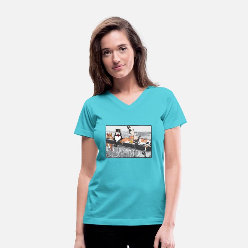 Cats Atop A Skyscraper Lunch Parody Cats Kitten