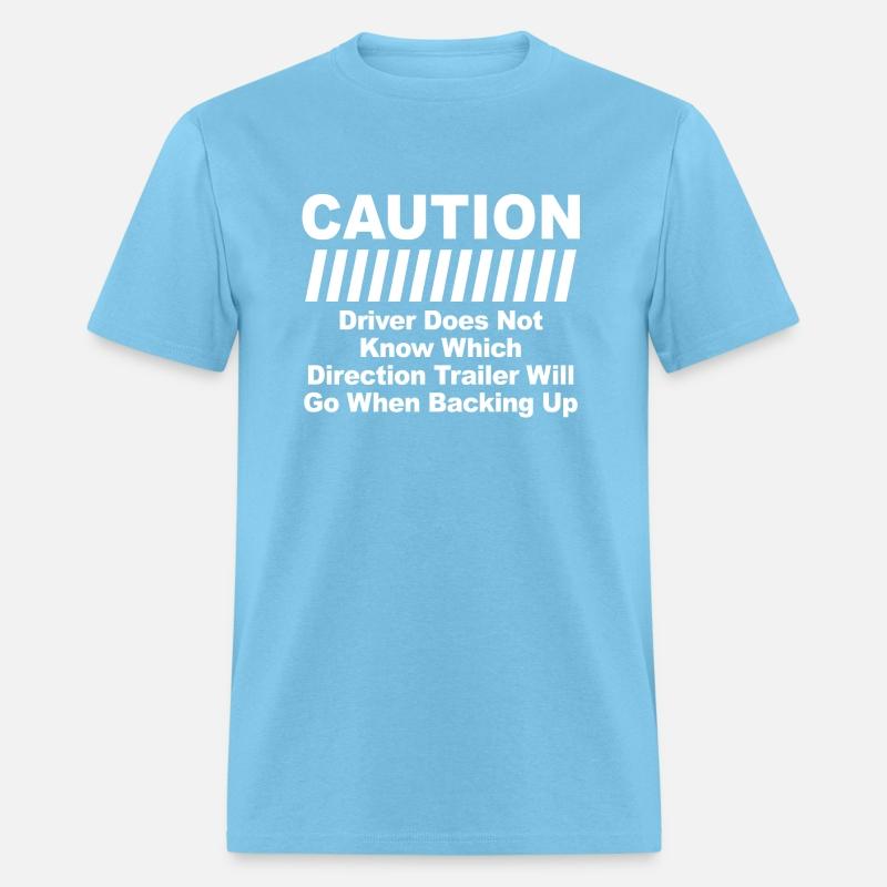 Caution Driver Does Not Know Which Direction