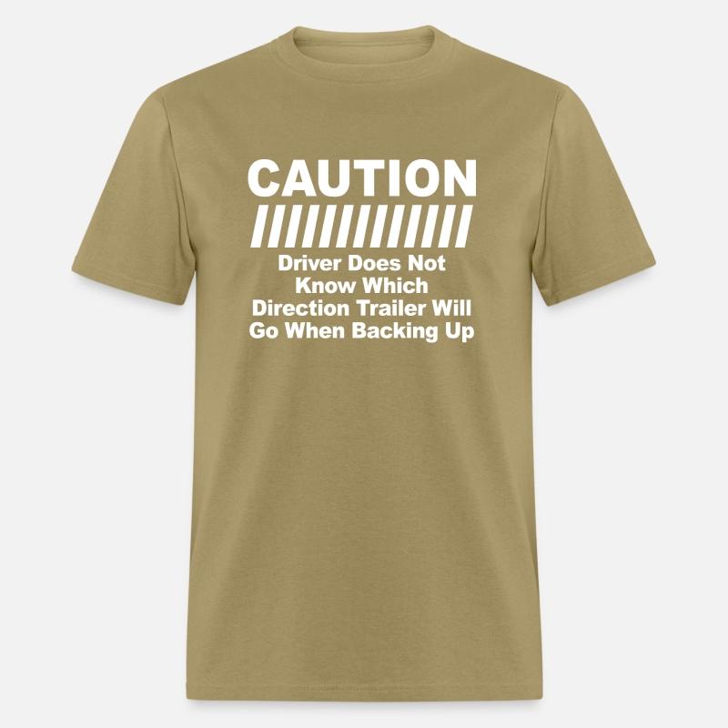 Caution Driver Does Not Know Which Direction