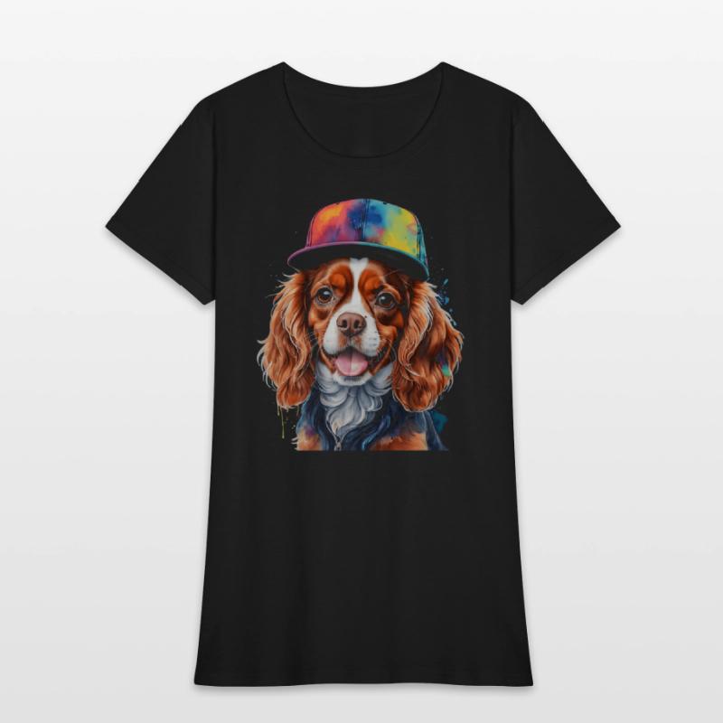 Cavalier Charles Spaniel Snapback Graphic