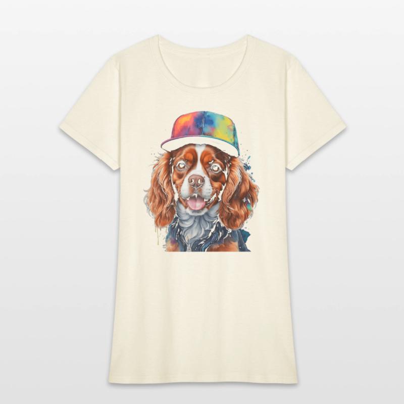 Cavalier Charles Spaniel Snapback Graphic