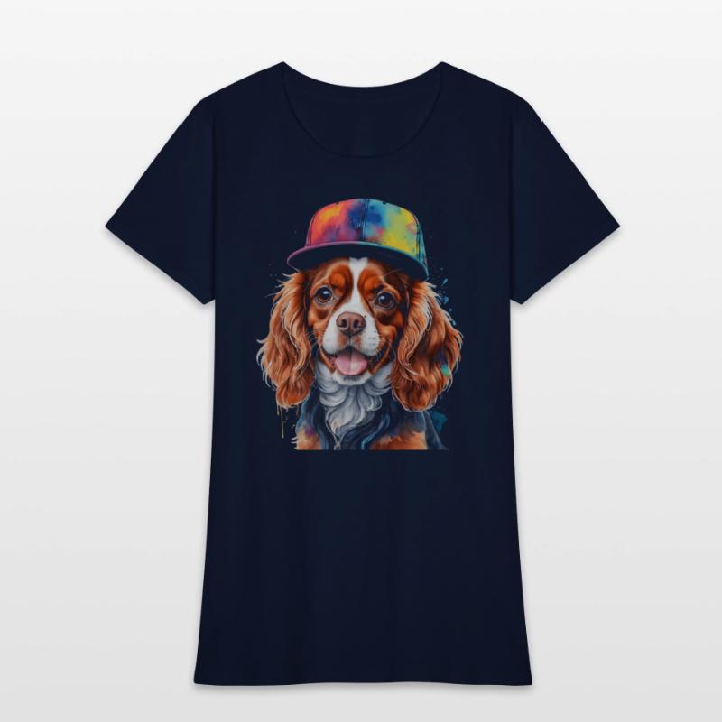 Cavalier Charles Spaniel Snapback Graphic