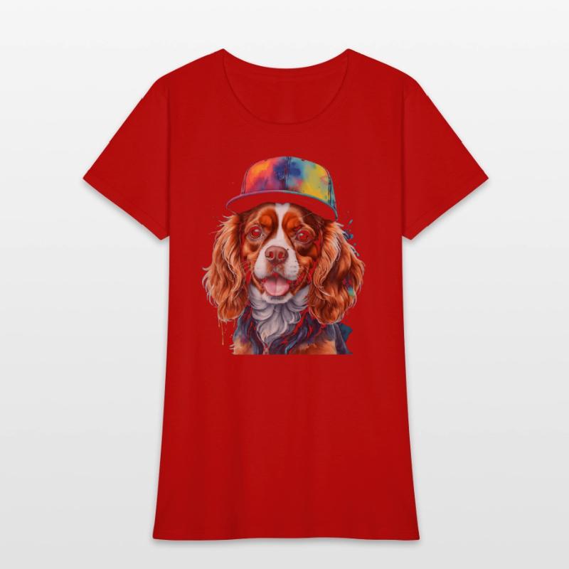 Cavalier Charles Spaniel Snapback Graphic
