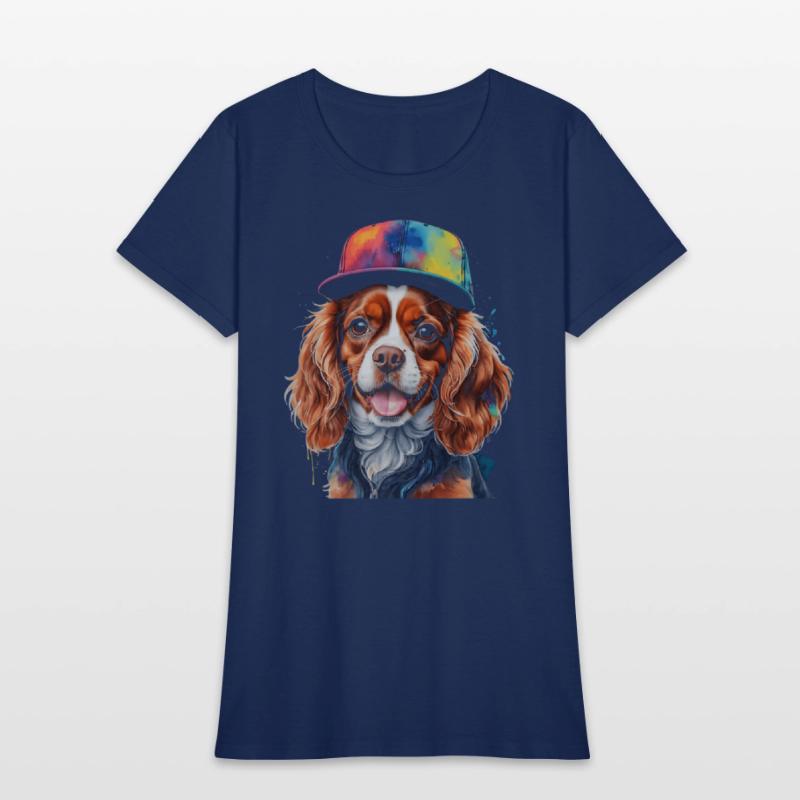 Cavalier Charles Spaniel Snapback Graphic