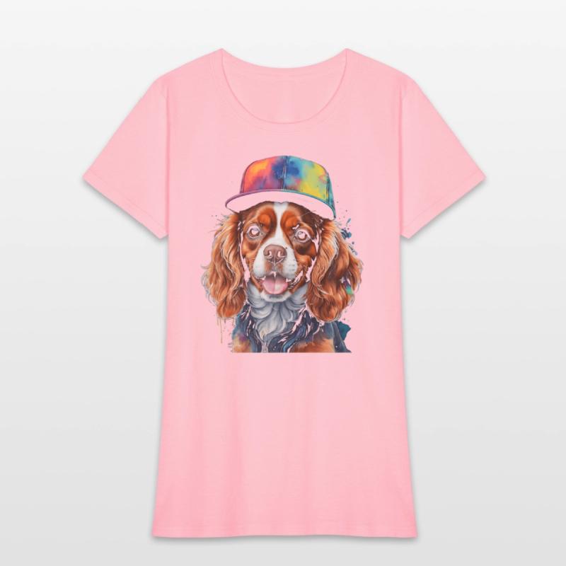 Cavalier Charles Spaniel Snapback Graphic