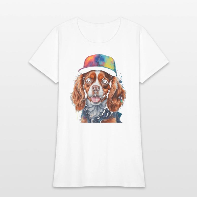 Cavalier Charles Spaniel Snapback Graphic