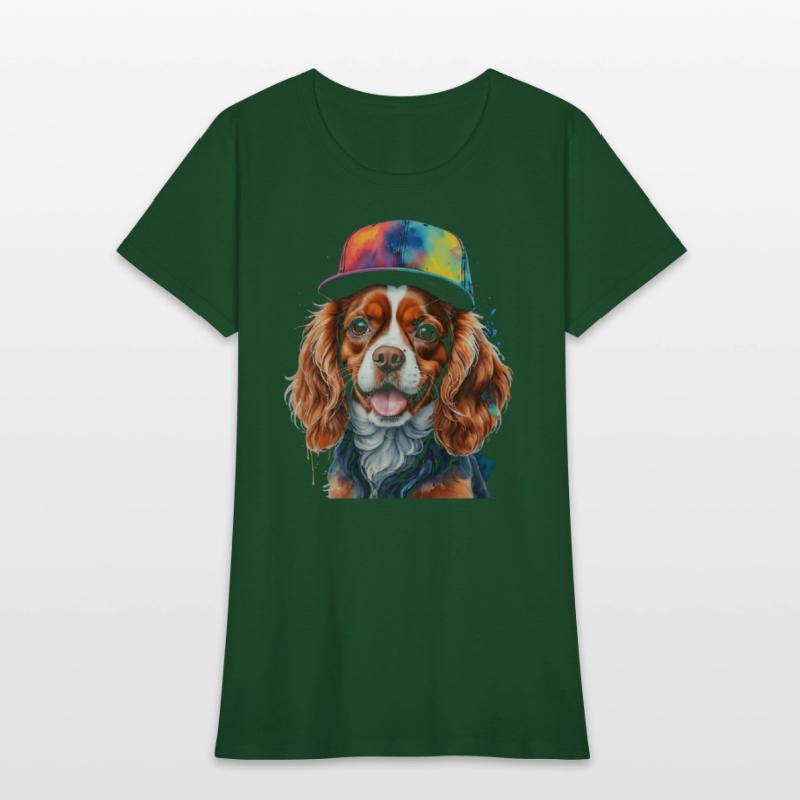 Cavalier Charles Spaniel Snapback Graphic
