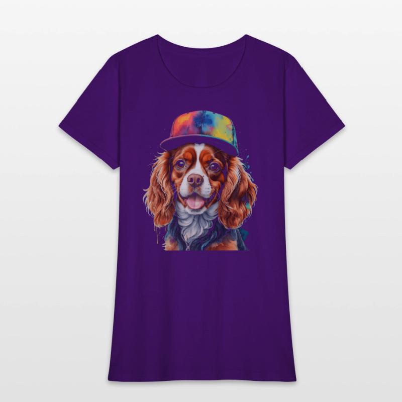 Cavalier Charles Spaniel Snapback Graphic