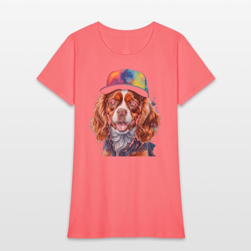 Cavalier Charles Spaniel Snapback Graphic