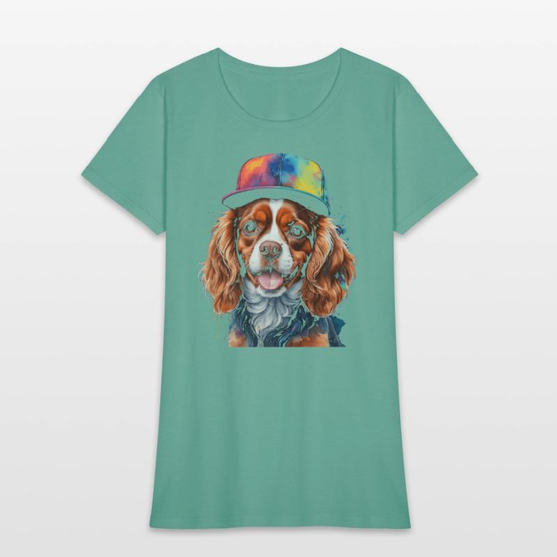 Cavalier Charles Spaniel Snapback Graphic