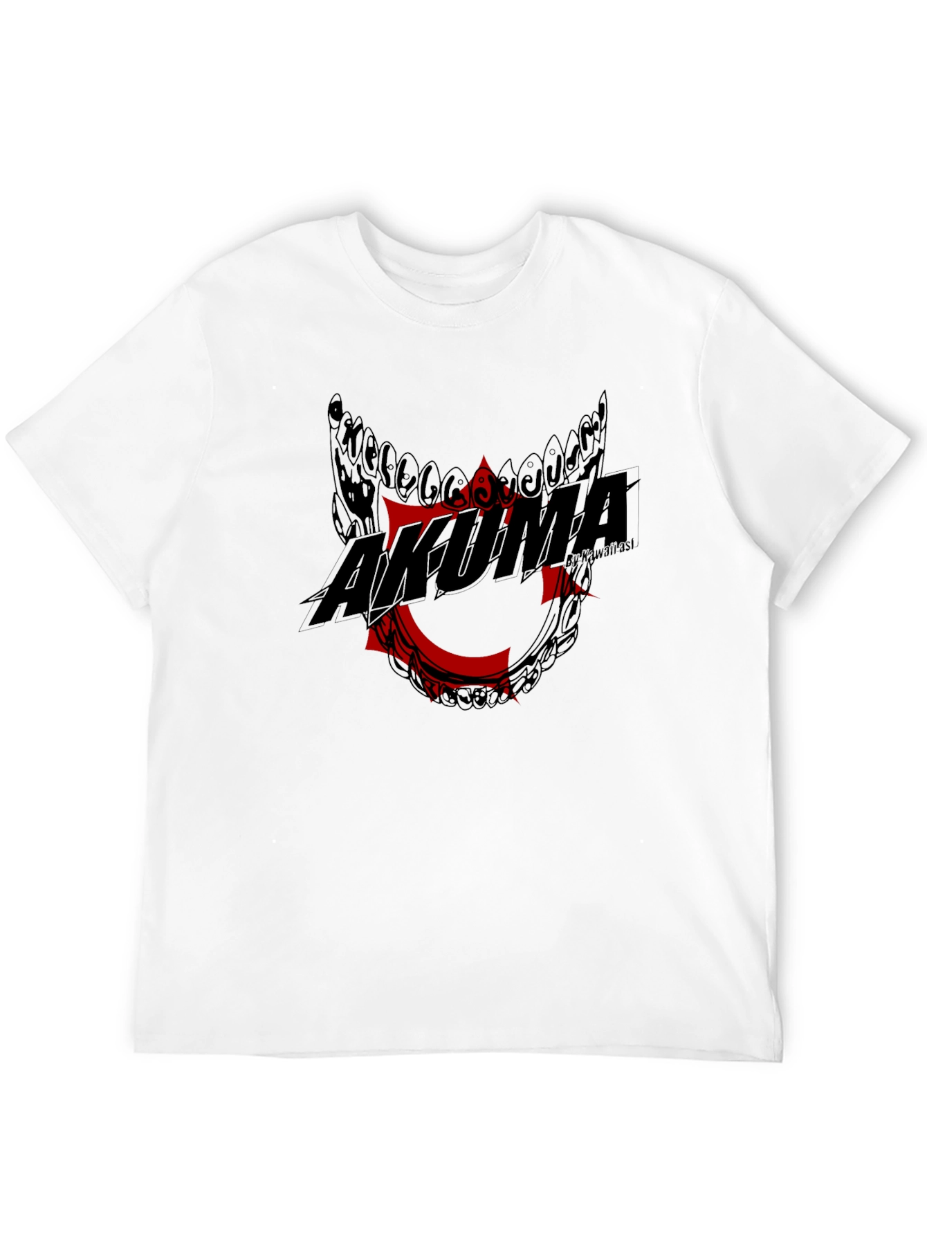 Akuma Graphic Print T-Shirt - Street Fighter Inspired