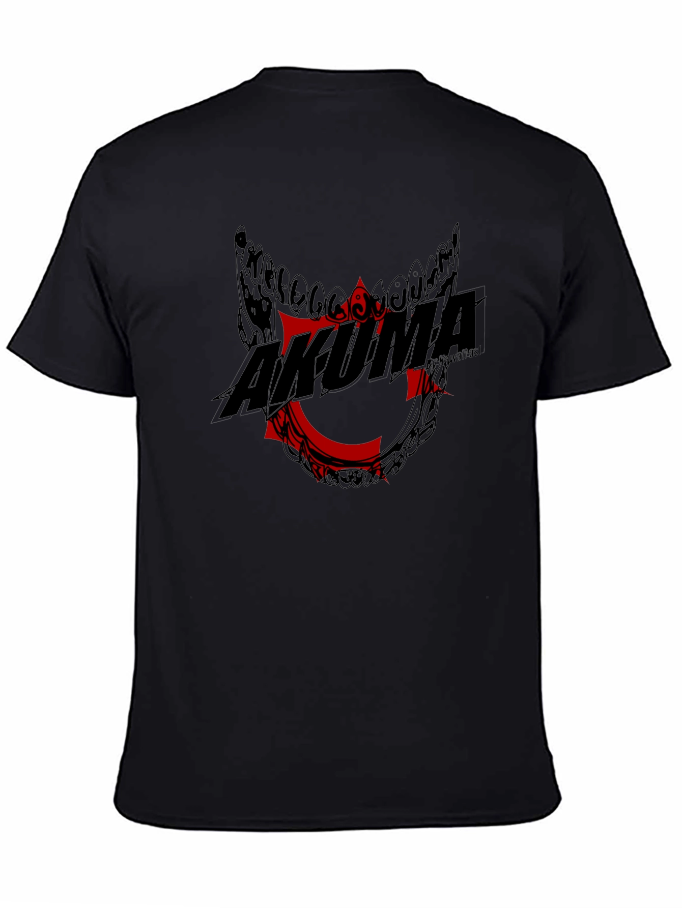 Akuma Graphic Print T-Shirt - Street Fighter Inspired